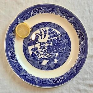 Plato de picar WILLOWWARE de colección Pagoda ASIÁTICA 12,25" - Imagen 1 de 6