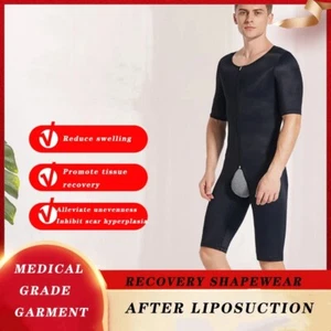 Herren Ganzkörperformer Fettabsaugung Bauch Oberschenkel Medizinischer Kleiderformer - Bild 1 von 13