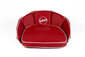 Sitzkissen Traktorkissen Sitz Trecker rot mit Eicher-Logo fur EICHER - Zdjęcie 1 z 3