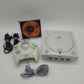 SEGA Dreamcast HKT-3020 Bundle With OEM Controller Hookups & Demo Disc Tested