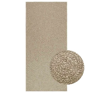Tappeto Zizur Beige Interno ed Esterno 100x200 cm Look Juta - Foto 1 di 1