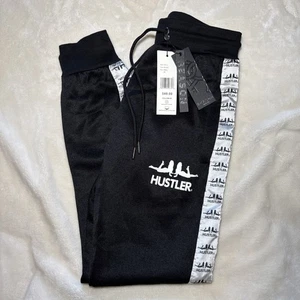 Reason Brand Hustler Sweatpants Limited Edition Mens Sz S Joggers Black NWT - Picture 1 of 14