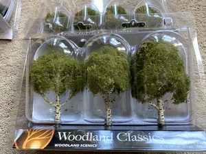 Woodland Scenics Classics 3 Waters Edge Trees 4-5in TR3535 New In Box Bargain - Picture 1 of 1