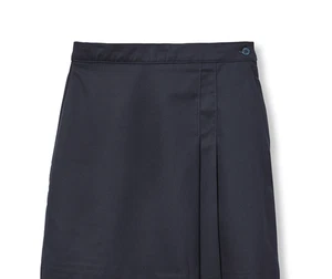 Flynn O'hara Women's 2 Pleat Skort, Style# 2653, Size 2/3R, Color Navy - Picture 1 of 7