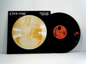 CECIL GANT LP Rock the Boogie Krazy Kat vinyl - Picture 1 of 1