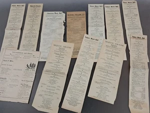 Vintage Theater Varieté Werbung Shows Komödie Zaubertanz & mehr! - Bild 1 von 16