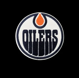 Edmonton Oilers Iron On Embroidery Patch,  Edmonton Oilers NHL Patch - Picture 1 of 1