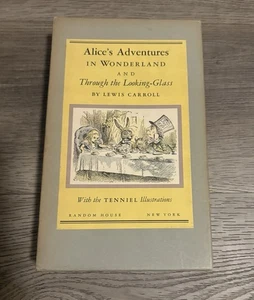 Alice's Adventures in Wonderland and Through the Looking Glass 2 Book Set 1965 - Picture 1 of 5