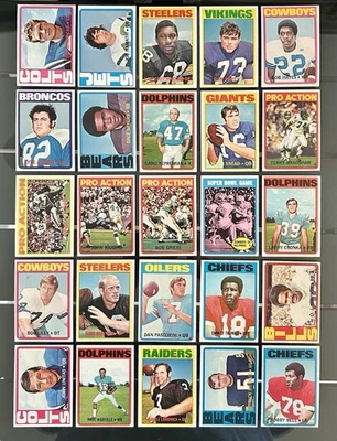 Juego completo de fútbol Topps 1972 (1-351) Foto 1 de 4