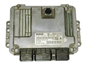 Peugeot Citroen Engine Control Unit ECU 0281012523 9664843480 IMMO OFF PLUG&PLAY - Picture 1 of 2