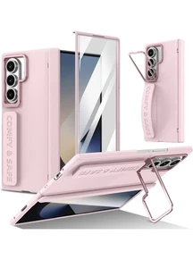 Hülle für Samsung Galaxy Z Fold 7 - mit Silikonarmband, integriertem Display - Bild 1 von 9