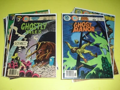 Lot of 16 Ghostly Tales, Ghost Manor & Haunted Library comics VG! 43 45 46 47 48 - Image 1 of 4