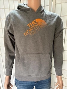 Boy's The North Face large(14/16) Steel Gray Pullover Fleece Hoodie - Picture 1 of 5