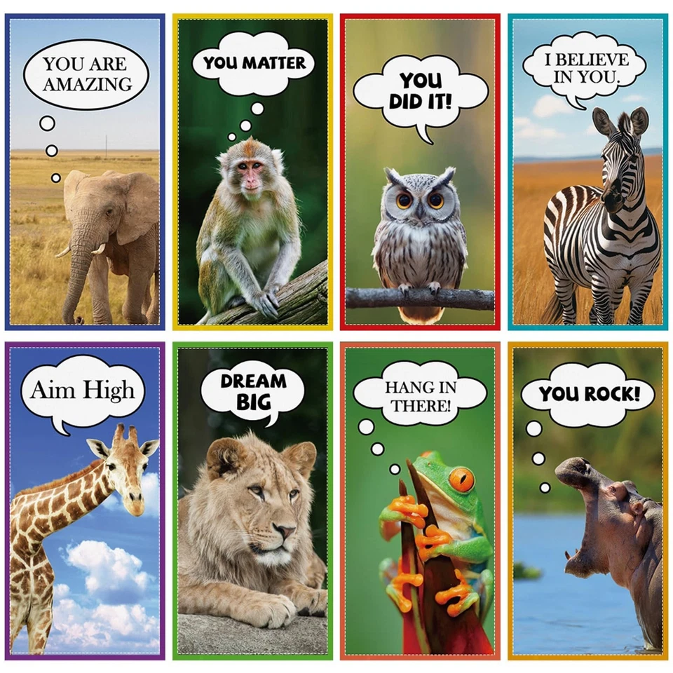 8 Piezas Fundas de Luz Fluorescente con 80 Imanes Decorativos para Techo de Aula... Foto 1 de 4