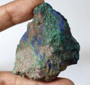 Zertifizierter natürlicher seltener russischer Zarinit 127,50 ct Edelstein Cabbing grob E13909 - Bild 1 von 7