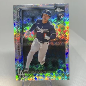 2025 Topps Chrome Hyeseong Kim RC MLB Logo Refractor A403 - Bild 1 von 4