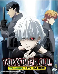 Anime DVD Tokyo Ghoul Season 1-4 Vol.1-49 End + 2OVA + Live Action English Dub - Picture 1 of 4