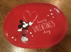 Pottery Barn Kids Disney Mickey Mouse Valentines Day Heart Platter Tray Melamine