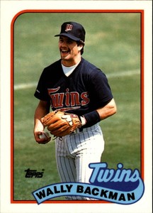 1989 (TWINS) Topps Traded Tiffany #5T Wally Backman