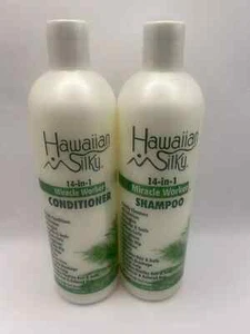 HAWAIIAN SILKY 14-IN-1 MIRACLE WORKER SHAMPOO AND CONDITIONER 16 OZ /473 ML EACH - Picture 1 of 1