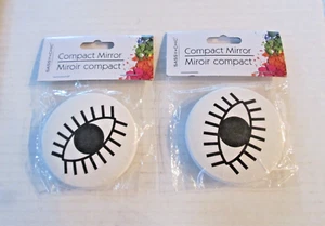 Espejo compacto atrevido + elegante con diseño de ojo grande - Imagen 1 de 5