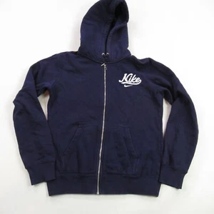 Nike Jacket Womens Medium Full Zip Long Sleeve Hooded Outdoors Pockets - Picture 1 of 10