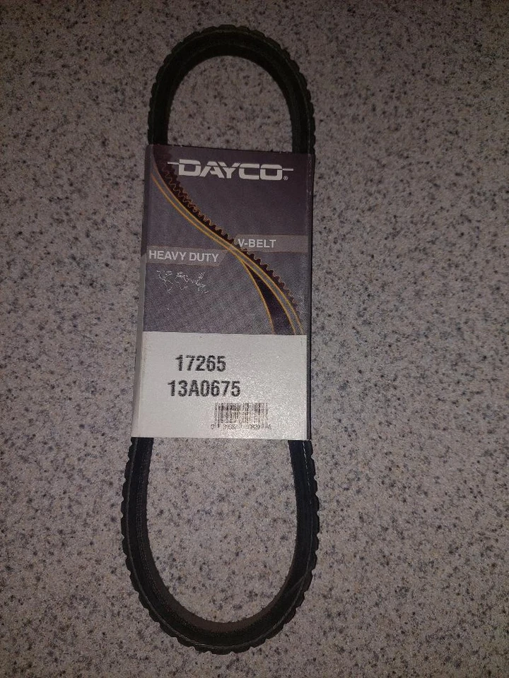 HD V Belt Dayco 17265 Free Shipping Dodge, Kia, Eagle Mitsu, 400+ more Foto 1 de 1