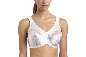Lilyette by Bali Women's Comfort Lace Minimizer Bra 46DDD WHITE - Picture 1 of 1