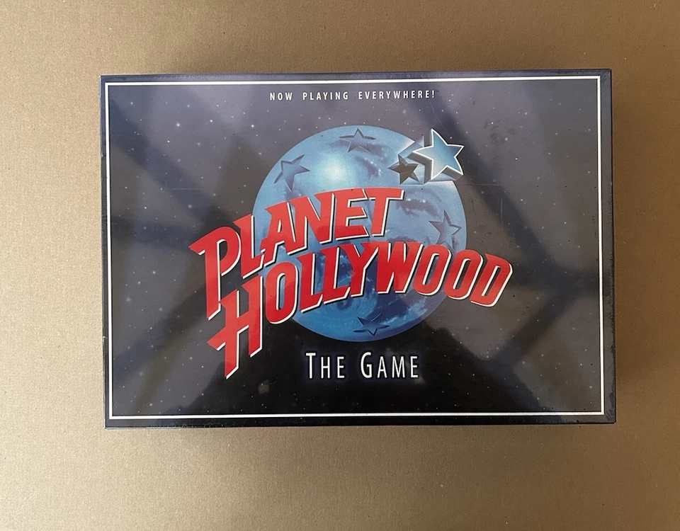 Planet Hollywood The Board Game - Milton Bradley 1997