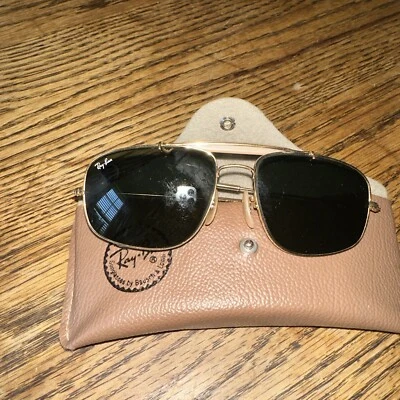 VINTAGE SUNGLASSES RAY BAN EXPLORER W0964 58 17 BAUSCH LOMB - Image 1 of 4