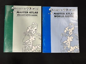 Shadow World Master Atlas World Guide & Inhabitants Guide Books RPG Roleplaying - Picture 1 of 8