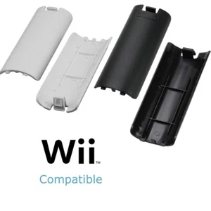 Nintendo Wii Remote Controller Battery Cover Case  - White / Black Multi Listing - Picture 1 of 1