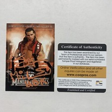 WWF Legends Shawn Michaels HBK Heart Break Kid Signed Trading Card COA Authentic
