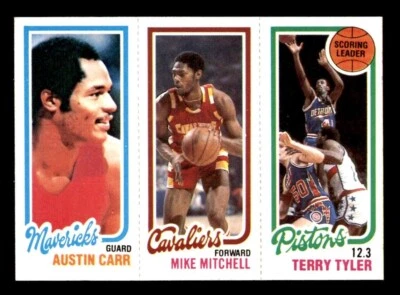 1980 Topps Basketball #34 Carr Mitchell Tyler NM/MT *e6 - Image 1 of 2