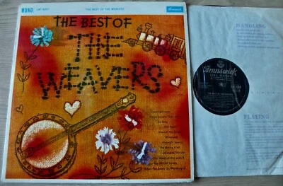 THE BEST OF THE WEAVERS LP BRUNSWICK (1960) NR MINT- PETE SEEGER FOLK ENGLAND - Image 1 of 4