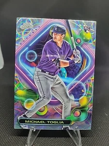 MICHAEL TOGLIA 2023 Topps Cromo Cósmico RC Núcleo Refractor Colorado Rockies - Imagen 1 de 2