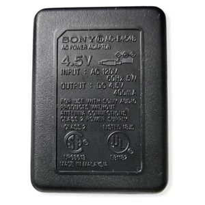 Genuine Sony AC Power Adaptor AC-E454B 4.5V  - Picture 1 of 4