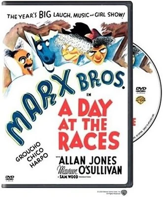 A Day At The Races The Marx Brothers DVD New Movie Film Original UK Release R2 - Image 1 of 2
