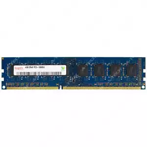 Memoria RAM de escritorio Hynix 4 GB 2Rx8 PC3-10600U DIMM DDR3 1333 MHz sin ECC de 240 pines - Imagen 1 de 2