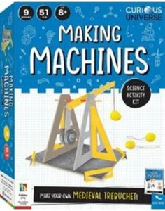 NEW CURIOUS UNIVERSE SCIENCE ACTIVITY KIT - MAKING MACHINES - AGES 8-12 - Picture 1 of 1