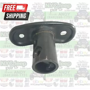Soporte de extremo de ajuste de montaje de barra antivuelco para parabrisas izquierdo Jeep Wrangler TJ 1997-2002 - Imagen 1 de 13