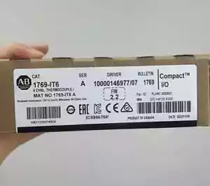 New Factory Sealed AB 1769-IT6 /A CompactLogix 6 Pt Thermocouple Module 1769IT6 - Picture 1 of 5