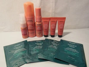 Aveda Travel Nutri Plenish / Botanical Repair Leave in, Styling Foam Masque H14 - Picture 1 of 4