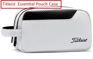 Titleist Golf Core Essential Pouch Case TA22CESPJ White Ball Accessories Bag - Picture 1 of 4
