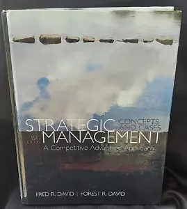 Strategic Management: A Competitive Advantage Approach 15th Edition HARDCOVER - Picture 1 of 3