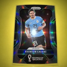 2022 Panini Prizm Fifa World Cup Qatar #274 Edinson Cavani Silver Hyper