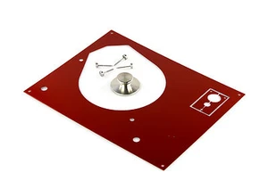 Caliente Red Metallic Tuning Set (1) for Thorens Td 145 To 166 - Picture 1 of 1