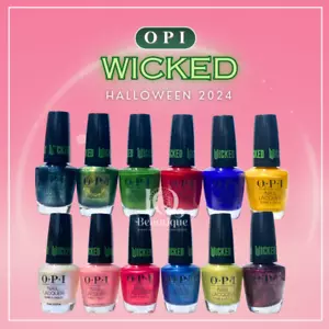 OPI "Wicked" Halloween Collection 2024 Nail Lacquer NEW 12 COLORS *Pick Any* - Picture 1 of 13