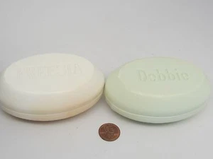 NEW!LOT 2 SOLEBURY COMPANY HEART&DEBBIE ENGRAVERS FINE PERFUMED SOAP 190g/6.2oz - Picture 1 of 2