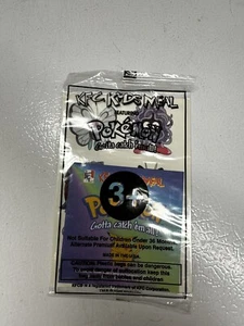 1998 KFC KIDS MEAL POKEMON TATTOO SHEET BRAND NEW SEALED RARE HTF HARD TO FIND - Picture 1 of 2